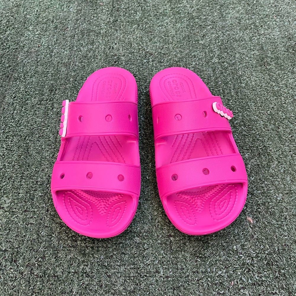 Croc sandals